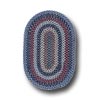 Colonial Mills, Inc. Colonial Mills, Inc. Boston Common 7 X 9 Oval Winter Blues Area