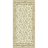 Kane Carpet Kane Carpet Majestic 2 X 8 Floral Neutral Area Rugs