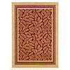 Kane Carpet Kane Carpet American Dream 5 X 8 Enchanting Berry Cream Area Rug