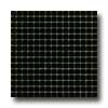 Marazzi Marazzi Glass Mosaics 1 X 1 Black Tile  &  Stone