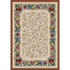 Milliken Milliken Tuscany Vine 8 Round Terra Cotta Antique Area Rugs