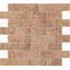 Tesoro Tesoro Pietra Latina Brick Mosaic Bruno Impero Tile  &  Stone