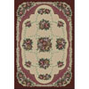 Milliken Milliken Clarabelle 5 X 8 Oval Pearl Garnet Antique Area Rugs