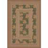 Milliken Milliken Woodstock Braid 5 X 8 Sage Area Rugs