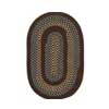 Colonial Mills, Inc. Colonial Mills, Inc. Georgetown 12 X 15 Oval Fudge Brown Area Ru