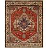 Harounian Rugs International Harounian Rugs International Serapi Heritage 10 X 14 Red / ivory A