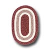 Colonial Mills, Inc. Colonial Mills, Inc. Monroe 4 X 6 Oval Deep Wine Area Rugs