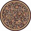 Milliken Milliken Delphi 8 Round Damask Red Area Rugs