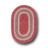 Colonial Mills, Inc. Colonial Mills, Inc. Jefferson 2 X 3 Oval Red Streak Area Rugs