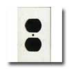 Tilecrest Tilecrest Fauxstone Resin Switch Plates Receptacle Plate White T