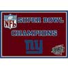 Milliken Milliken Super Bowl Xlii Champions 5 X 8 New York Giants Red Are