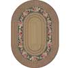 Milliken Milliken Heartland Braid 5 X 8 Oval Sage Area Rugs