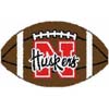 Logo Rugs Logo Rugs Nebraska University Nebraska Football 3 X 6 Area Rugs
