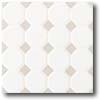 Daltile Daltile Octagon  &  Dot Matte White / gray Gloss Dot Tile  &  Stone