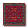 Milliken Milliken Sharak 4 X 5 Oval Red Cinnamon Area Rugs
