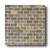 American Olean American Olean Tumbled Slate Brick Mosaic China Multicolor Tile