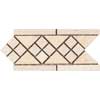 Tesoro Tesoro Lisa Listello Sylvia / beige Tile  &  Stone