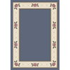 Milliken Milliken Floral Trellis 8 X 8 Square Lapis Area Rugs