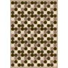Milliken Milliken Da - T - Da 8 Round Pearl Mist Area Rugs