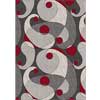 Milliken Milliken Mirin 5 X 8 Ebony Area Rugs