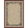 Milliken Milliken Tuscany Vine 8 Round Garnet Antique Area Rugs
