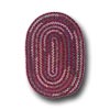 Colonial Mills, Inc. Colonial Mills, Inc. Montage 3 X 5 Oval Sangria Area Rugs