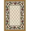 Milliken Milliken Fruit Medley 4 X 5 Opal Topaz Area Rugs