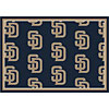 Milliken Milliken San Diego Padres 11 X 13 San Diego Padres Team Area Rug