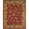 Harounian Rugs International Harounian Rugs International Palace 5 X 8 Red / ivory Area Rugs