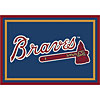 Milliken Milliken Atlanta Braves 5 X 8 Atlanta Braves Spirit Area Rugs