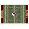 Milliken Milliken Kansas City Chiefs 5 X 8 Kansas City Chiefs Field Area