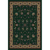 Milliken Milliken Isfahan 5 X 8 Oval Emerald Area Rugs