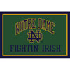 Logo Rugs Logo Rugs Notre Dame University Notre Dame Area Rug 4 X 6 Area R