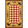 Trans-Ocean Import Co. Trans-ocean Import Co. Tuscany 8 Round Rooster Red Area Rugs