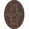 Milliken Milliken Sandakan 8 X 11 Oval Ebony Area Rugs