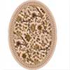 Milliken Milliken Vachell 4 X 5 Oval Ecru Area Rugs