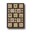 Milliken Milliken Chlorophyll 8 Round Dark Chocolate Antique Area Rugs