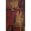 Trans-Ocean Import Co. Trans-ocean Import Co. Inspirations 4 X 6 Brushstrokes Burgundy