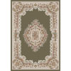 Milliken Milliken Aubusson 8 Round Sage Area Rugs