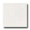 American Olean American Olean Chlo Pinwheel Mosaic Satin White Tile  &  Stone