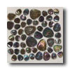 Daltile Daltile Glass Pebbles Mosaic Shell Iridescent Tile  &  Stone