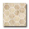 Daltile Daltile Stone Glen Mosaic Hex Willow Branch Thatch Straw Tile  &
