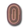Colonial Mills, Inc. Colonial Mills, Inc. Brook Farm 10 X 13 Oval Burgundy Area Rugs