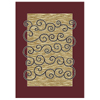 Milliken Milliken Spirale 8 Round Brick Antique Area Rugs
