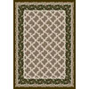 Milliken Milliken Wildberry Jam 5 X 8 Khaki Area Rugs