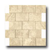 Serenissima Ceramics Serenissima Ceramics Crosscut Mosaic Mattone Dark Tile  &  Stone