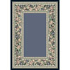 Milliken Milliken English Floral 8 X 8 Square Lapis Area Rugs