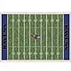 Milliken Milliken Baltimore Ravens 11 X 13 Baltimore Ravens Field Area Ru