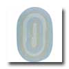 Colonial Mills, Inc. Colonial Mills, Inc. Georgetown 4 X 6 Oval Federal Blue Area Rug