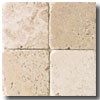 Daltile Daltile Tumbled Natural Stone 4 X 4 Mediterranean Ivory Tile  &  S